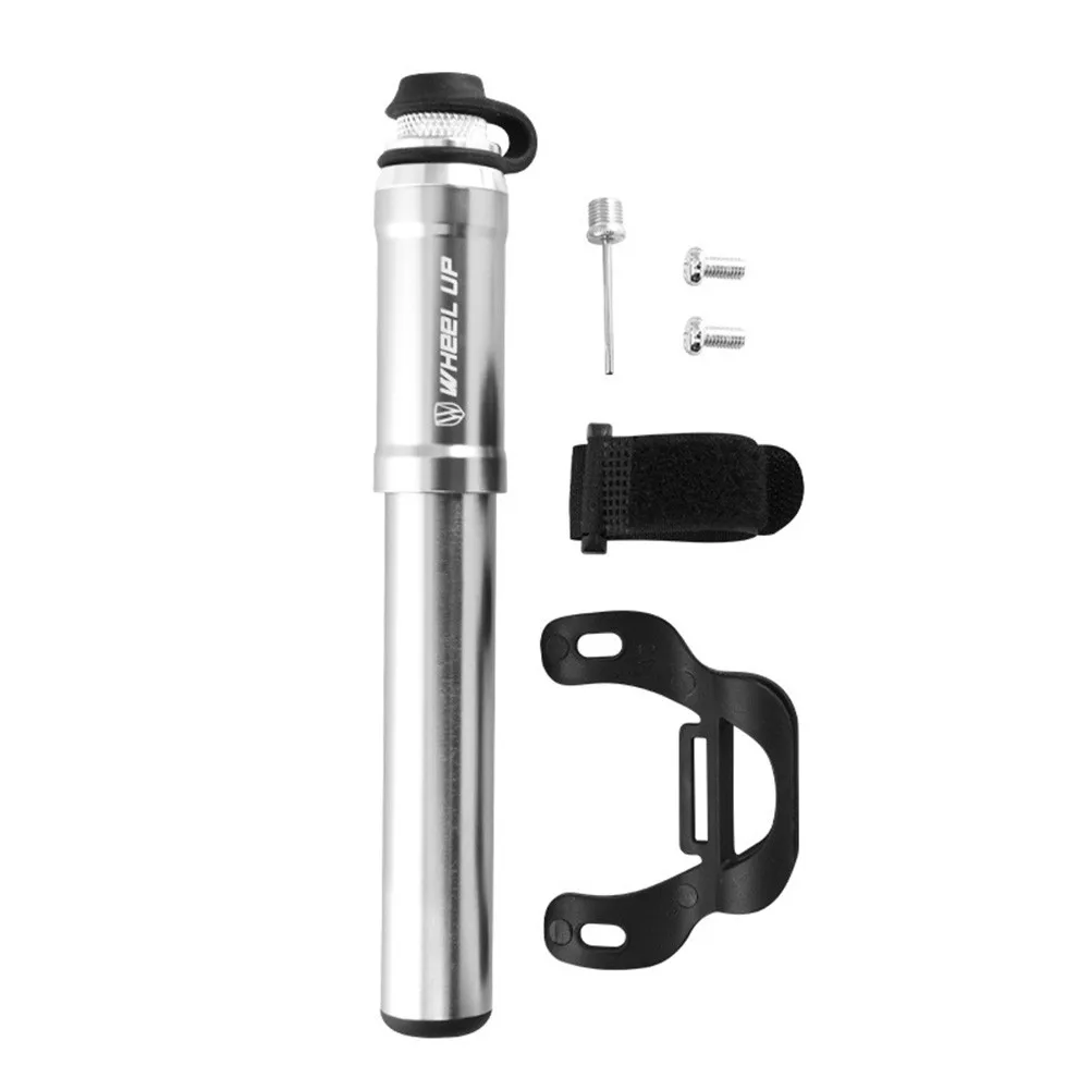 

Mini Bike Pump Aluminum Alloy Bicycle Hand Air Pump Tire Cycling Tire Inflator Schraders Presta Valve Fork Portable Mini Pump