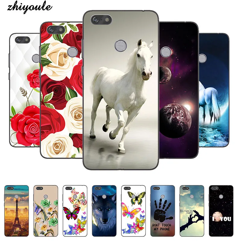 Чехол для телефона TP Link чехол Neffos C9 TP707A TP707C 5 99 дюйма с принтом C 9 Wolf Rose силиконовый