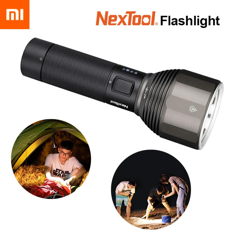 Xiaomi Nextool 5 модель 2000LM Мини Портативный светодиодный фонарик ночные прогулки освещение для обслуживания автомобиля лампе фонарь