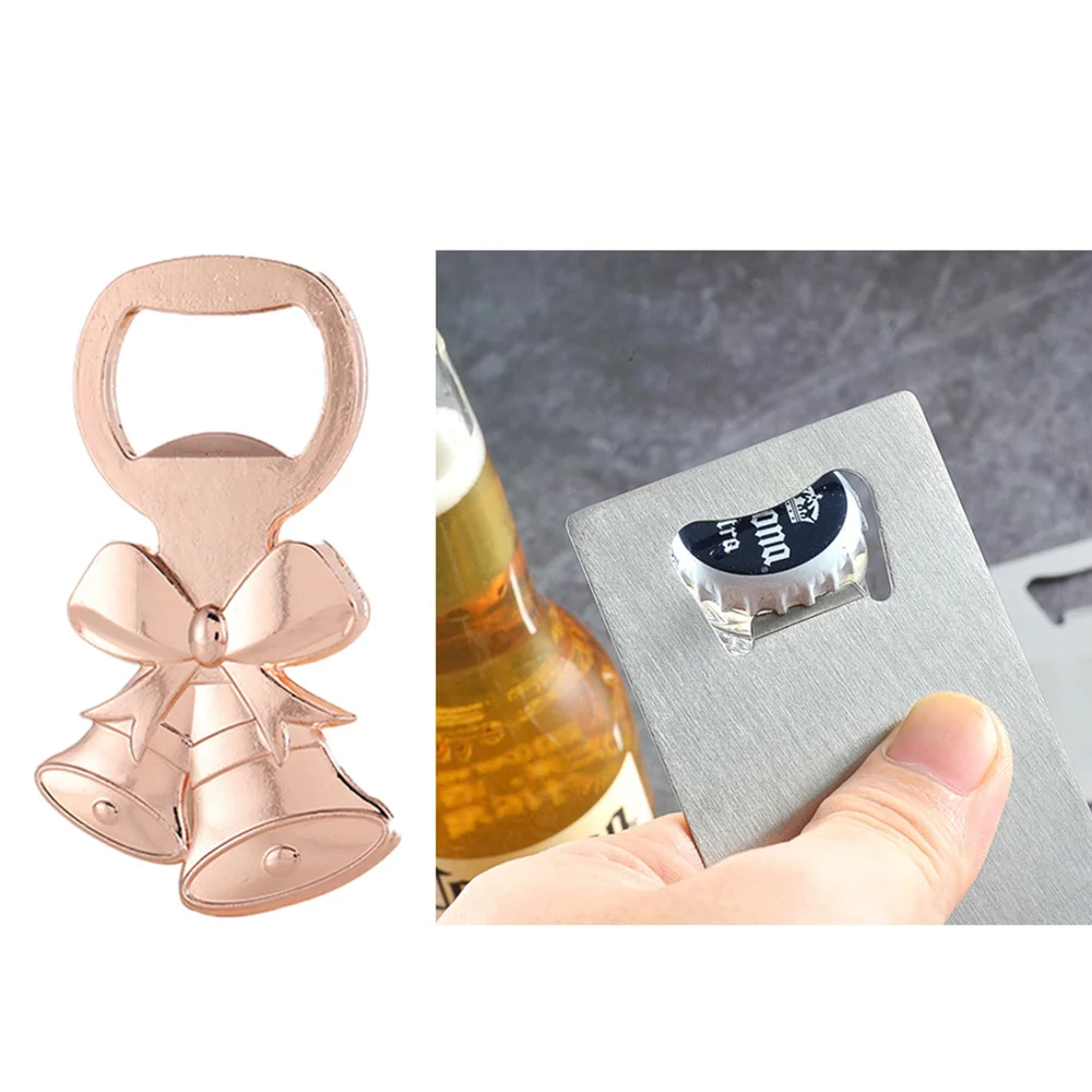 2 шт. в форме рождественских колокольчиков дизайнерская пивная открывалка пива