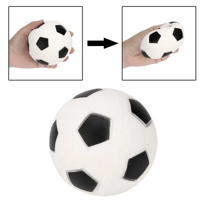

Anti-stress Fun Squeeze Toy Kid Adult Gift Boy Girl Football Slow Rising Cream Scented Decompression Kid New Year Toy