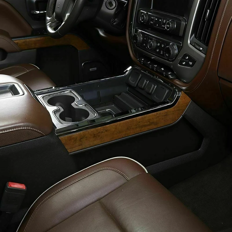 

Top!-Center Console Mounted Dual Cup Holder 23467147 for Chevrolet Silverado 1500 2500 3500HD GMC Sierra 1500