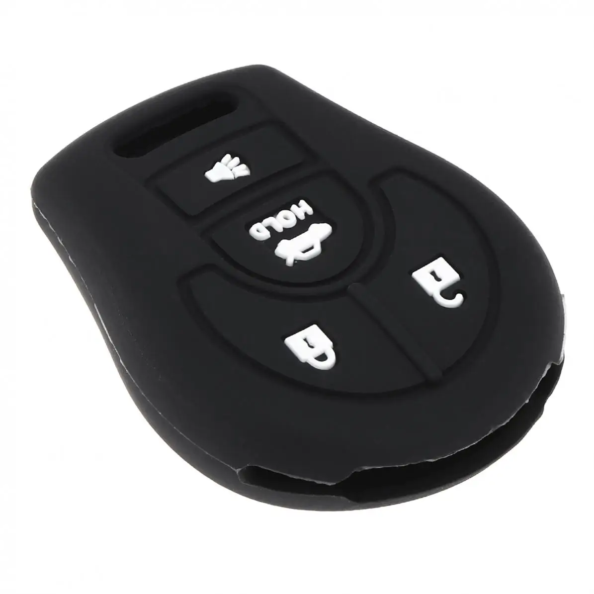 4 кнопки силиконовая прямая пластина чехол для ключа автомобиля протектор