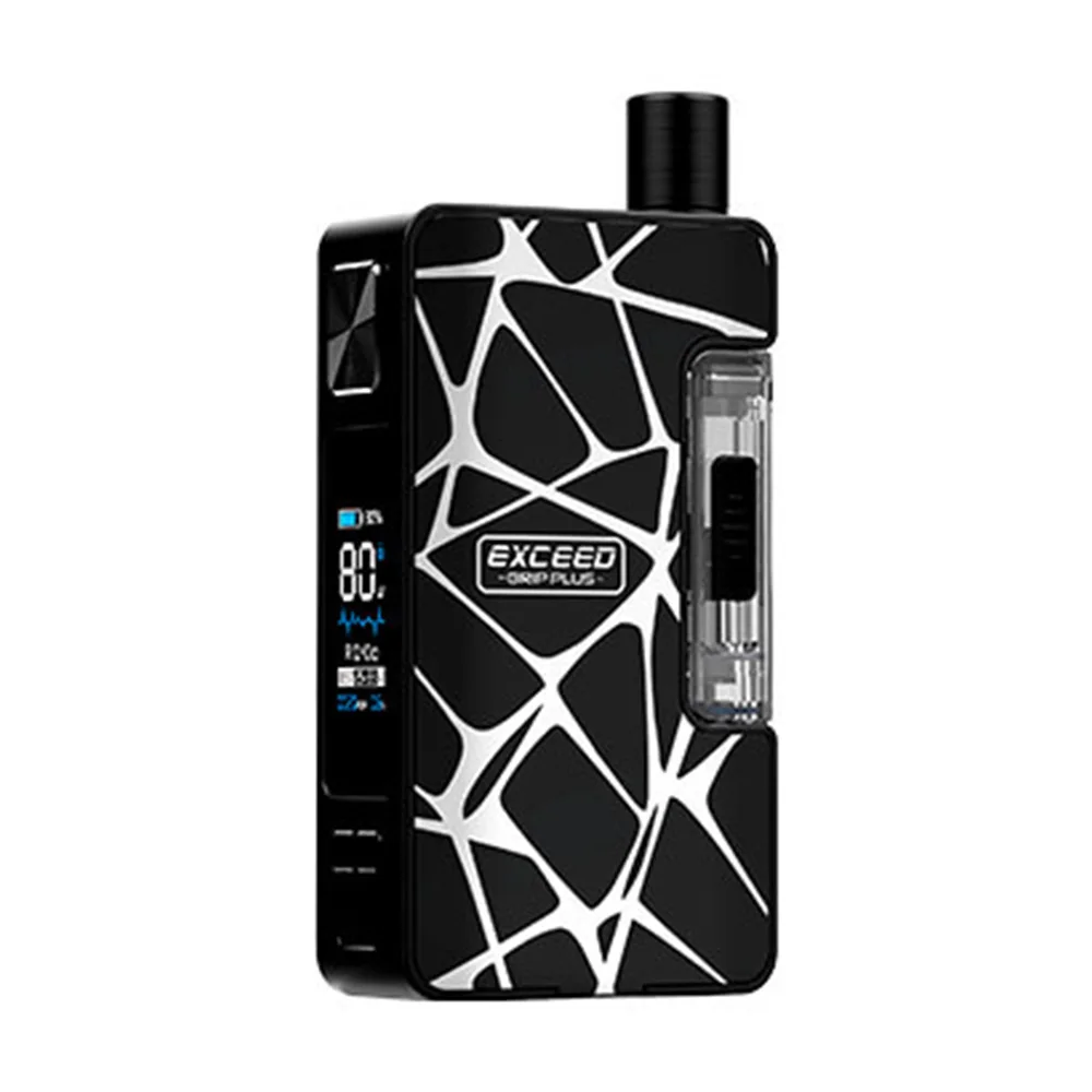 Оригинал Joyetech Exceed Grip Plus 80 Вт AIO Kit fit EZ RBA катушка питается от одного аккумулятора