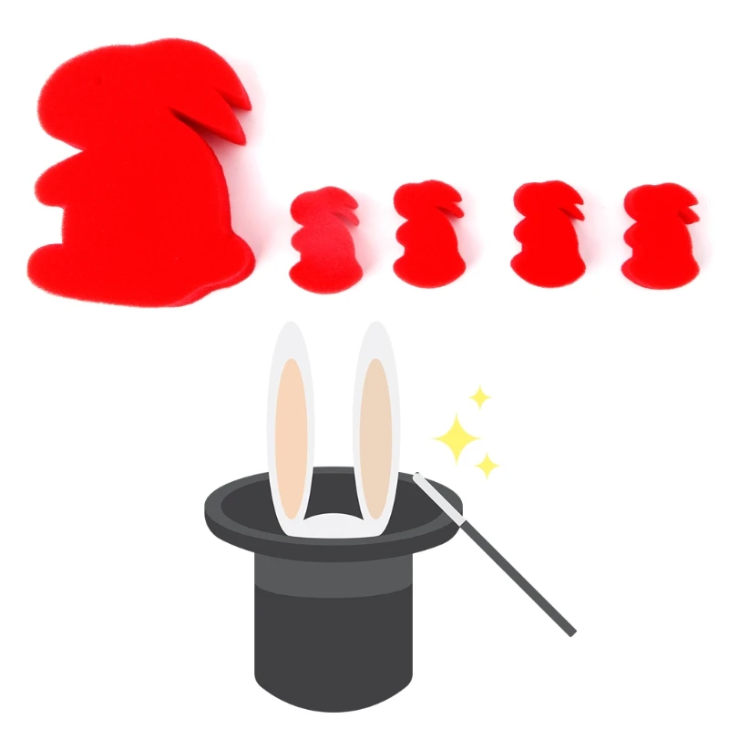 5 шт. детский магический Игрушечный Кролик | Игрушки и хобби