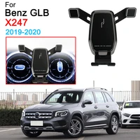 gravity car mobile phone bracket air vent mount call phone holder stand for benz glb x247 accessories 2019 2020