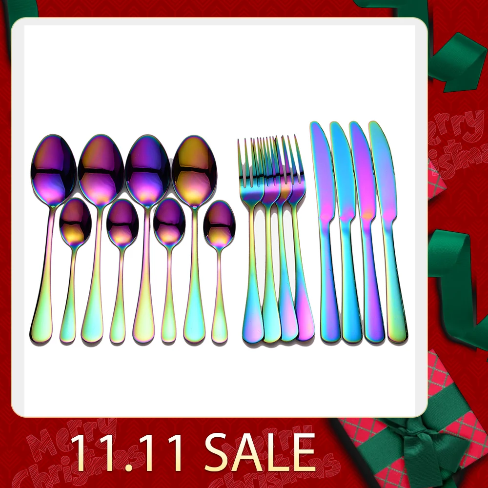 Набор столовых приборов из нержавеющей стали вилка ложка нож | Дом и сад