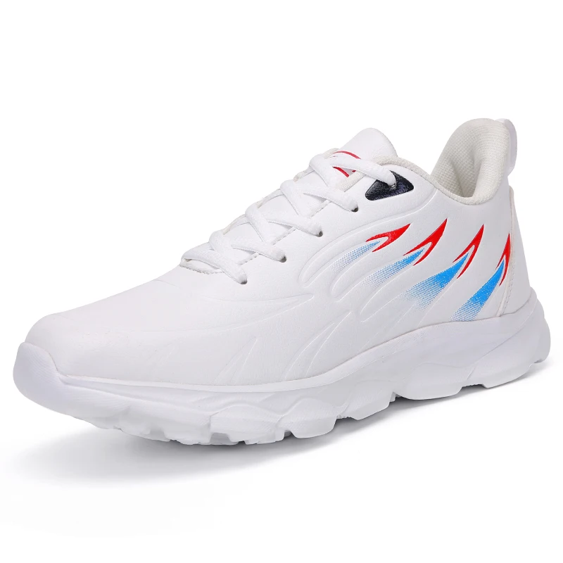 Womens Running Sneakers Antiskid Waterproof White Sports Shoes Woman Fashionable Casual Sneaker For Ladies Outdoor Flat Trainers | Обувь