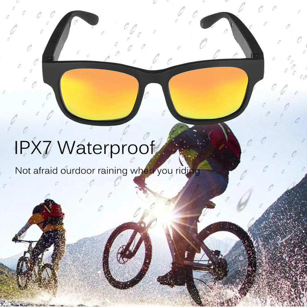 Bluetooth 5 0 солнцезащитные очки для верховой езды стерео уличные IP7
