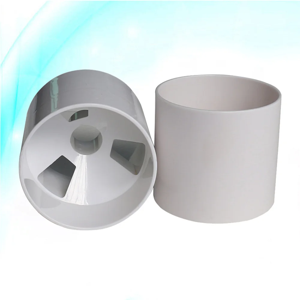 

2 Pcs Practice Putting Cup Home Backyard Training Accessory (White)