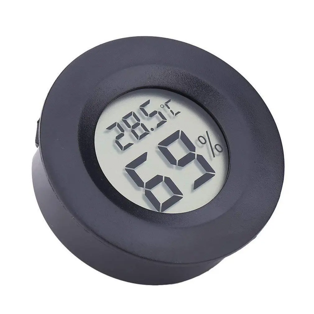 

Круглый электронный термометр и гигрометр, внутренний цифровой Стандартный Измеритель температуры и влажности C & F