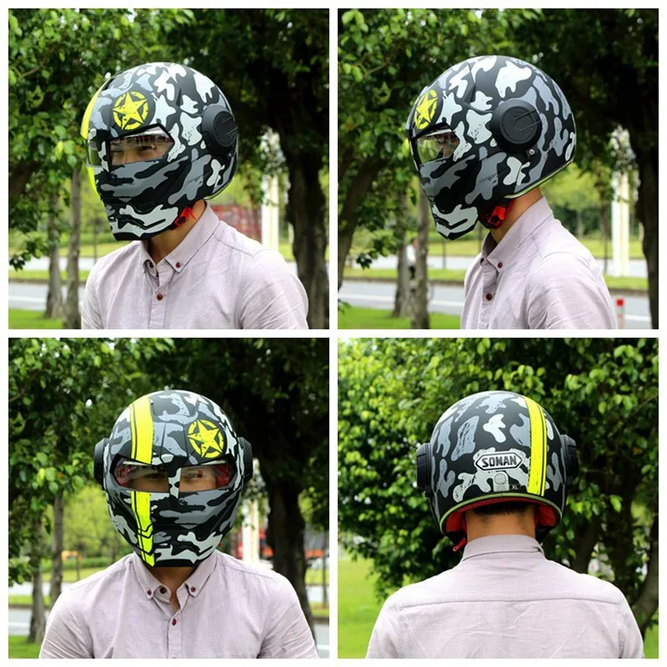 Soman Железный человек Шлем дизайн косплей Capacete ретро мотоцикл шлемы призрак самурая маска для забавных Ironman Casco Para Moto