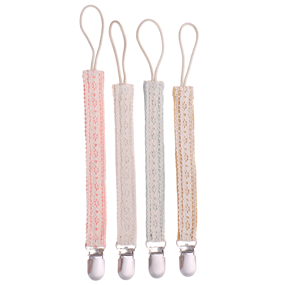 Клипель для соски из хлопка и льна держатель пустышки клипа кормления