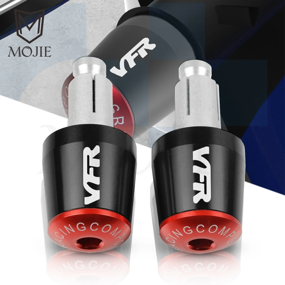 Рукоятки на руль мотоцикла торцевая рукоятка заглушка для HONDA VFR 400 750 800 800F Fi/W1 VTEC