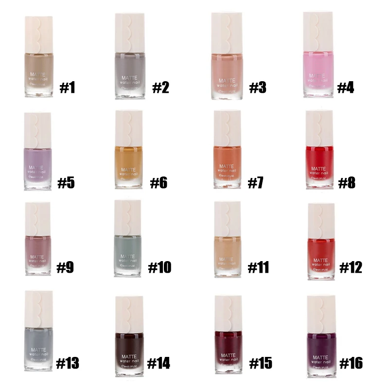 Матовый набор гель-лаков для ногтей Пастель красного и желтого цветов цвета: