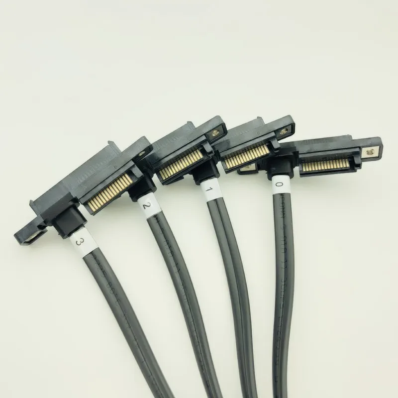 Кабель SATA для жесткого диска SATA3 кабель 00Y8279 Lenovo X3100 M5 сервер 4x 7pin до + 15pin коннектор