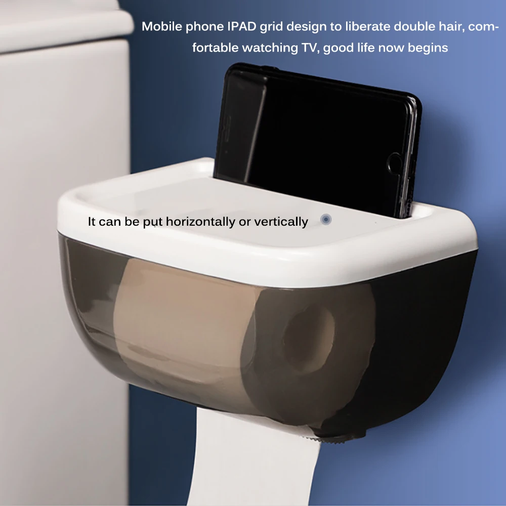 Ванная комната туалет водонепроницаемый бумажный контейнер пластиковая коробка