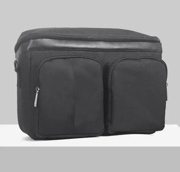 402black 34x16X23CM Сумка для подгузников для коляски, водонепроницаемая сумка для подгузников, органайзер для коляски для ухода за ребенком, подвесная коляска для путешествий, сумка для беременных - Цвет: 402black 34x16X23CM