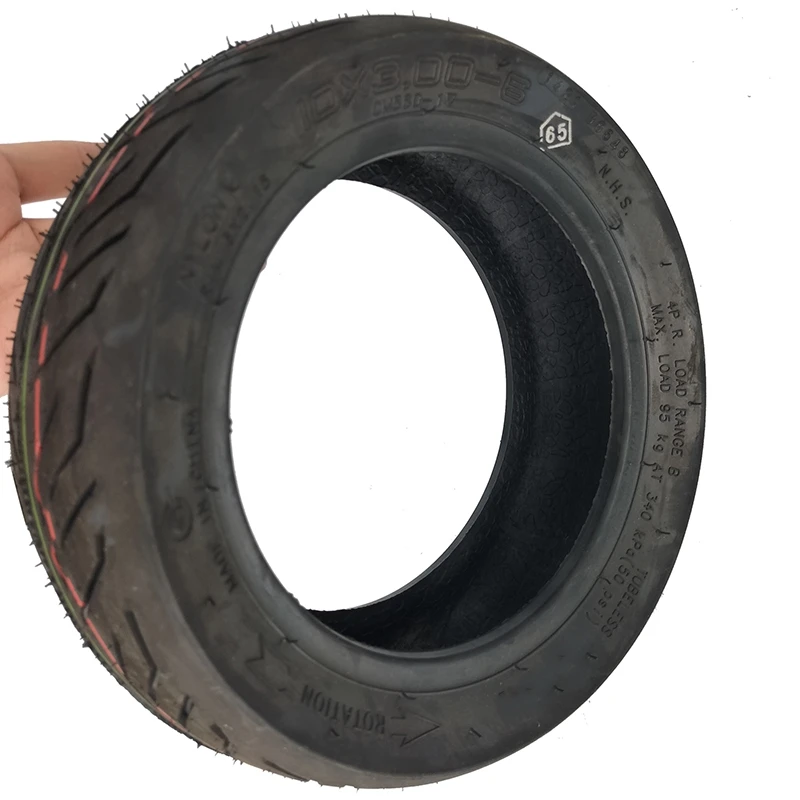 

Novel-10X3.00-6 Tubeless Tire for Electric Scooter 10 Inch 10X3.0 Wear Resistant Vacuum Tyre