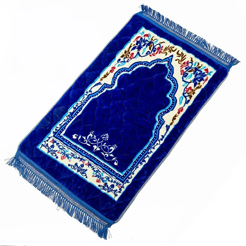 

New Design Unique Chenille Thick Travel Islamic Prayer Mat/rug/carpet for Worship Salat Musallah Prayer Rug Praying Mat 75*120cm