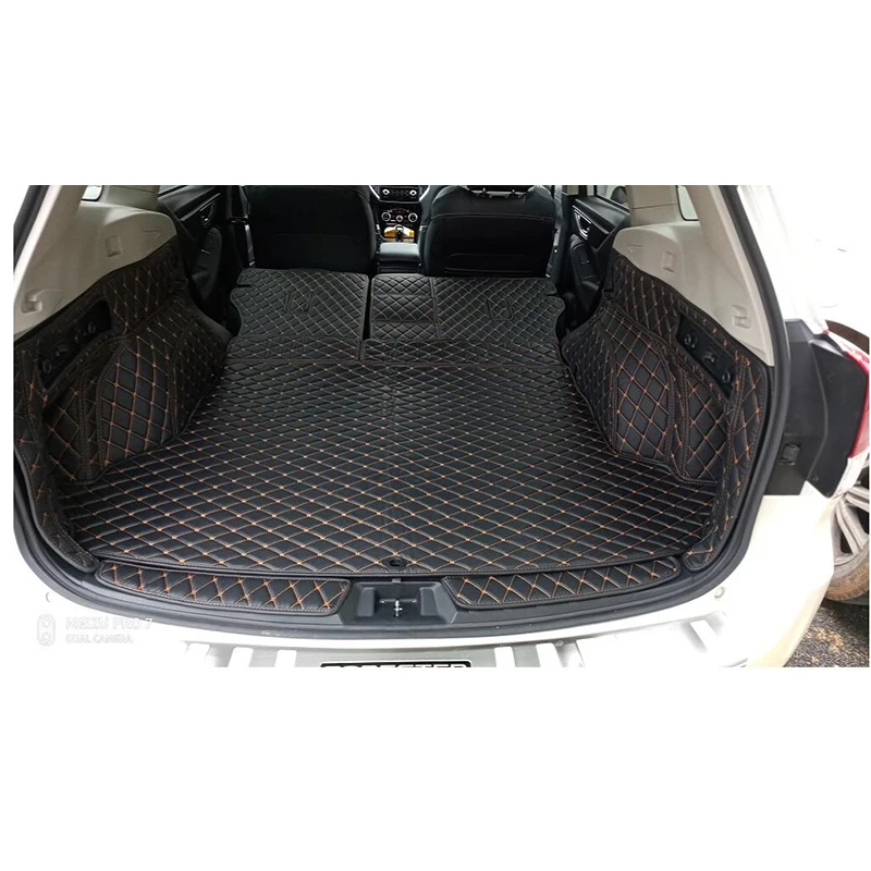Lsrtw2017 волокна кожи багажник автомобиля коврик для subaru forester 2013 sj sk, аксессуары для интерьера
