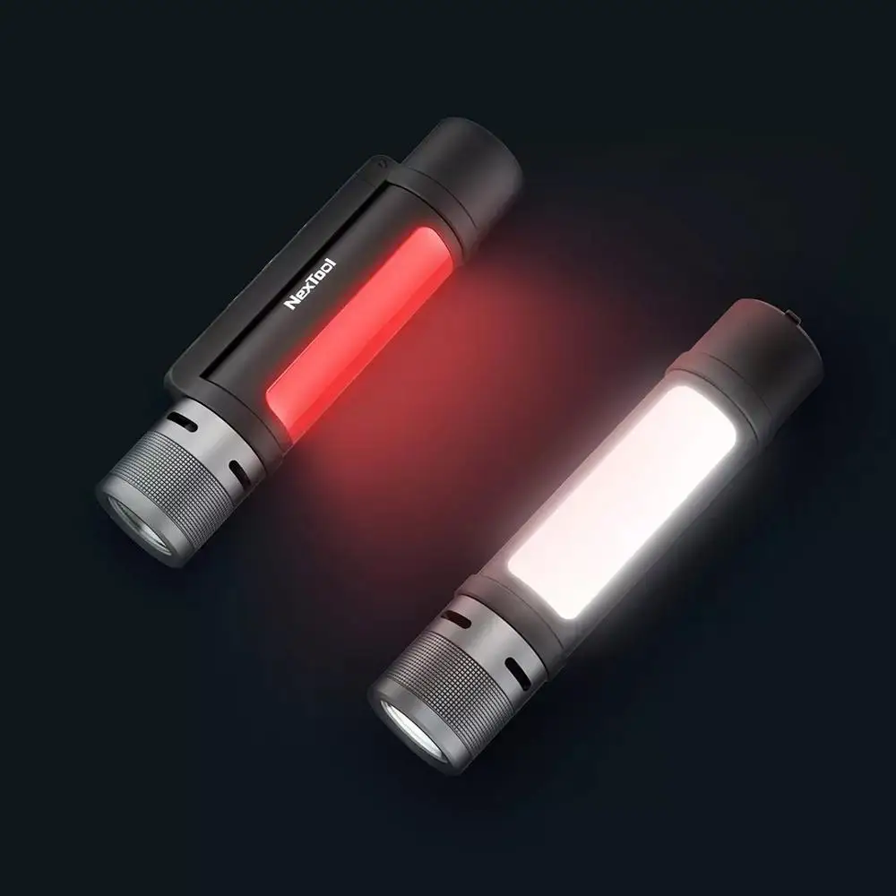 Фонарик Youpin NexTool 6 в 1 светодиодный перезаряжаемый с USB водонепроницаемость IPX4 240 м