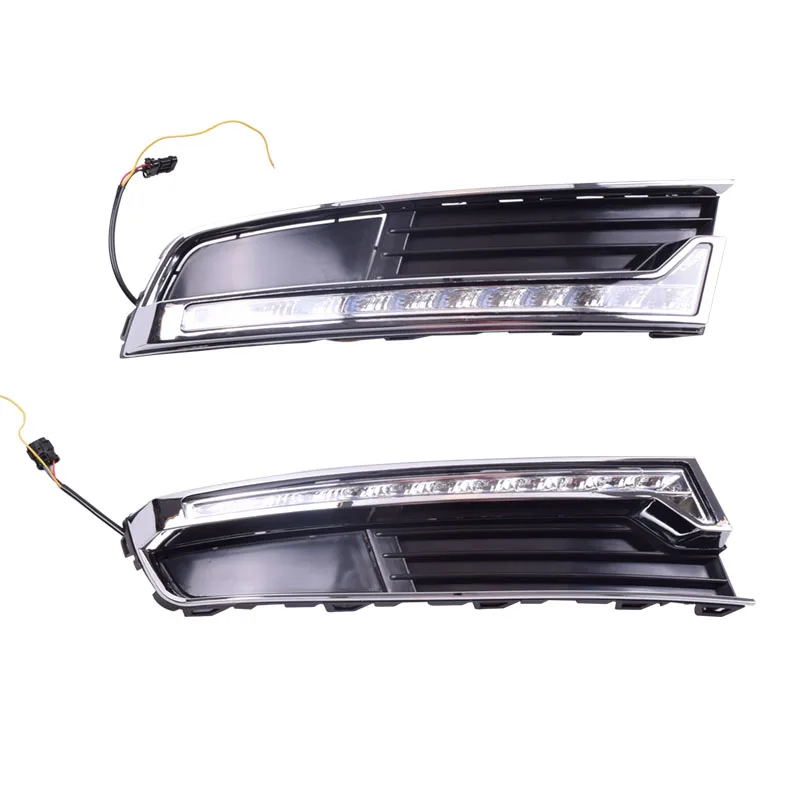 

YUANEN For Volkswagen Lavida 13-14 Car LED DRL Daytime Running Lights White Driving Light Waterproof Car Styling