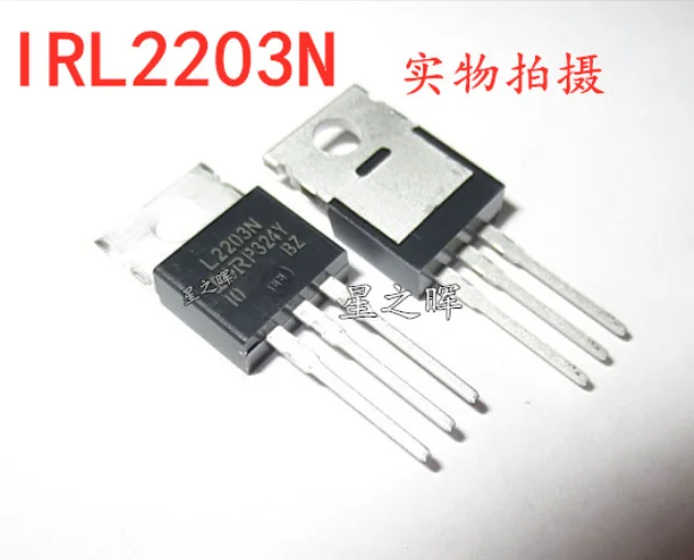 

Mxy, 10 шт. IRL2203N TO220 IRL2203 a-220 2203npbf FET de канал N