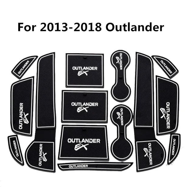 

Высококачественный чехол для MITSUBISHI Outlander 2013-2018 14 шт./лот аксессуары для салона автомобиля