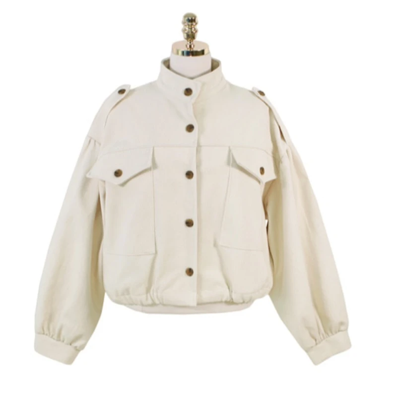 

Women Spring Baseball Uniform Autumn Winter Thick Korean Harajuku Street Style Coat Loose Plus Size Stitching Jacket Y224