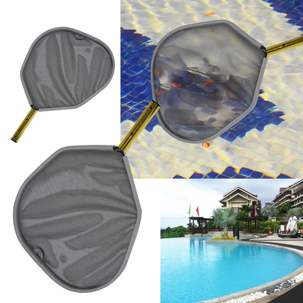 Очистка бассейна плавательный бассейн скиммер сетка алюминиевая рама рыбный