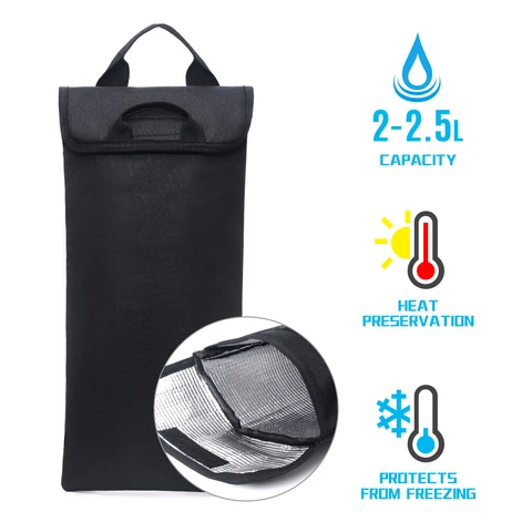 Изолированная сумка-холодильник, защитный изолированный рукав для водного пузыря 2-2,5 л, для пешего туризма, велоспорта, альпинизма, кемпинга