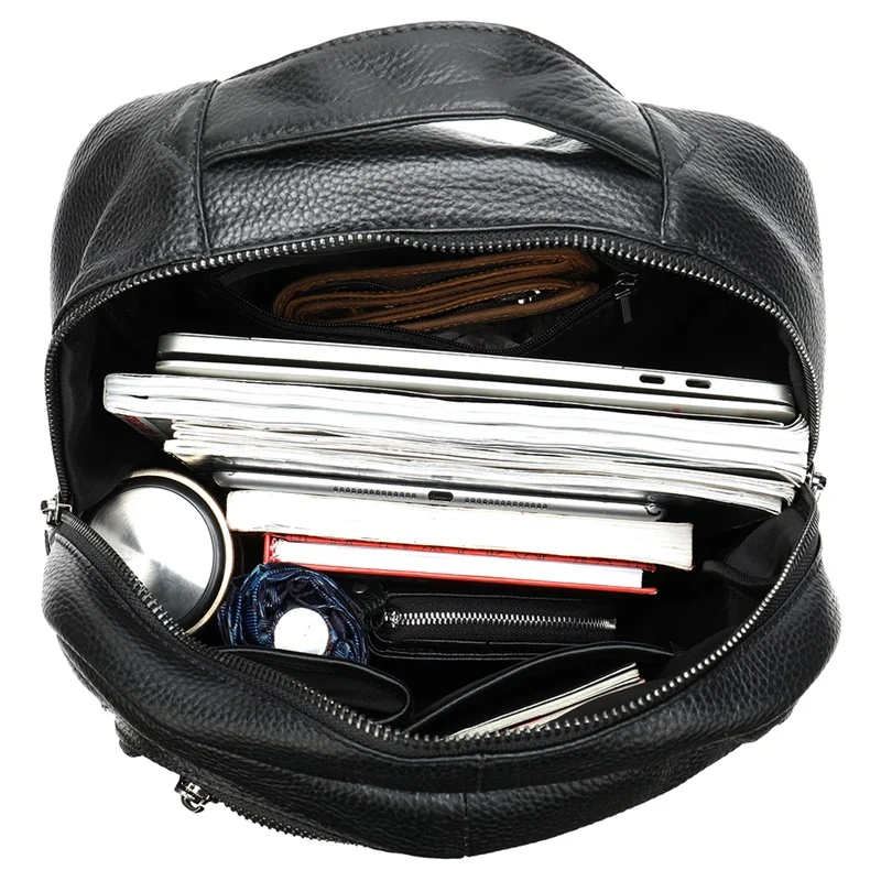 Рюкзак WESTAL мужской из натуральной кожи повседневная школьная сумка дорожный