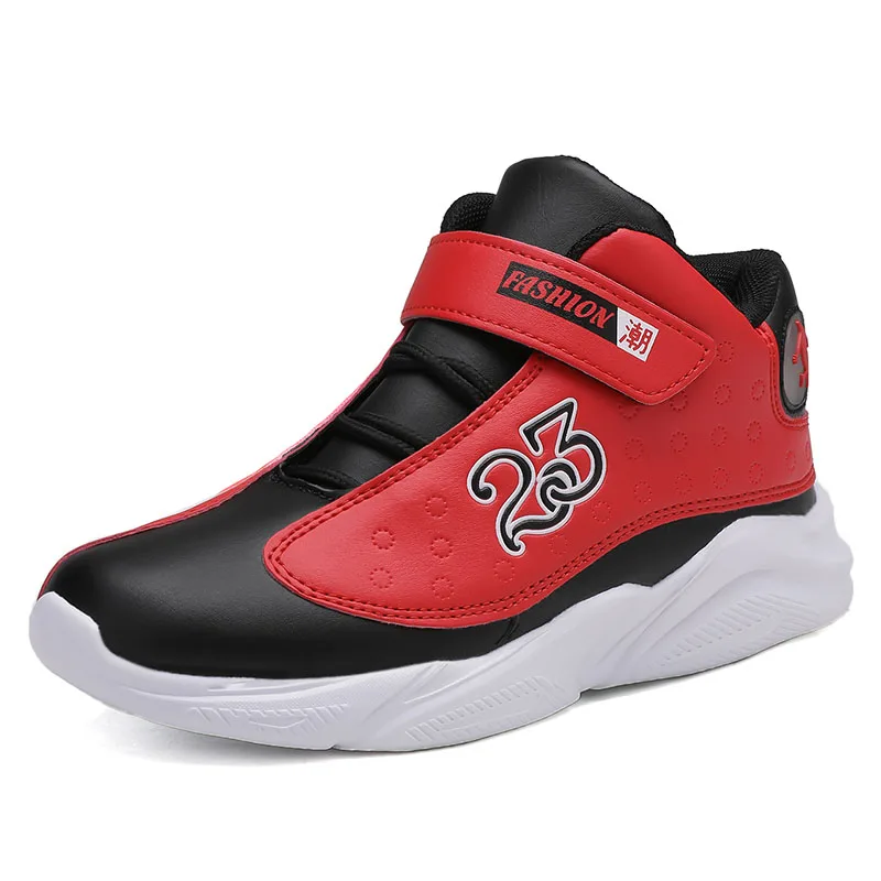 Детская Баскетбольная обувь детские кроссовки для мальчиков Jordans в стиле ретро 1