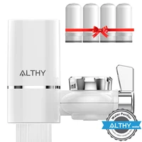 althy tap water filter purifier kitchen faucet water purification system retain alkaline minerals remove odor chlorine