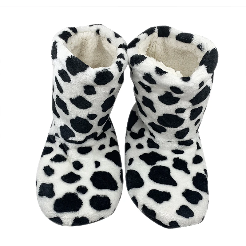 Женские и мужские тапочки сезон осень зима нескользящие плюшевые мягкие толстые