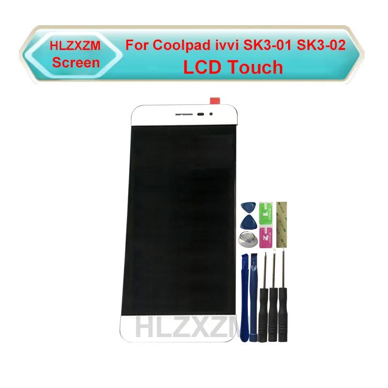 Для Coolpad ivvi SK3-01 SK3-02 LCD дисплей с зеркальной заменой инструментами + наклейка 3M |