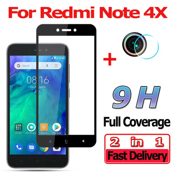 Note 4X 2-in-1 2 в 1 защитное стекло Redmi Go Note 4X стекл Redmi Note 4 закаленное стекло Xiaomi Redmi Note 4 X камера стекло редми го стекло ксиоми редми ноут 4x стекло редми нот 4 стекло редми гоу стекло Xiaomi Redmi Go glass - Цвет: Note 4X 2-in-1