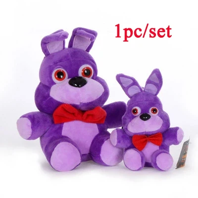 B 18/25Five Nights At Freddy's» «пять ночей у Фредди» с рисунком персонажей из игры «пять ночей в Фредди» плюшевые игрушки и куклы из мультфильма медведь Фредди фазбер Фокси» из мультфильма для мальчика, Бонни и Чика мягкие игрушечных пластиковых экшн фигурок Детский подарок - Цвет: B