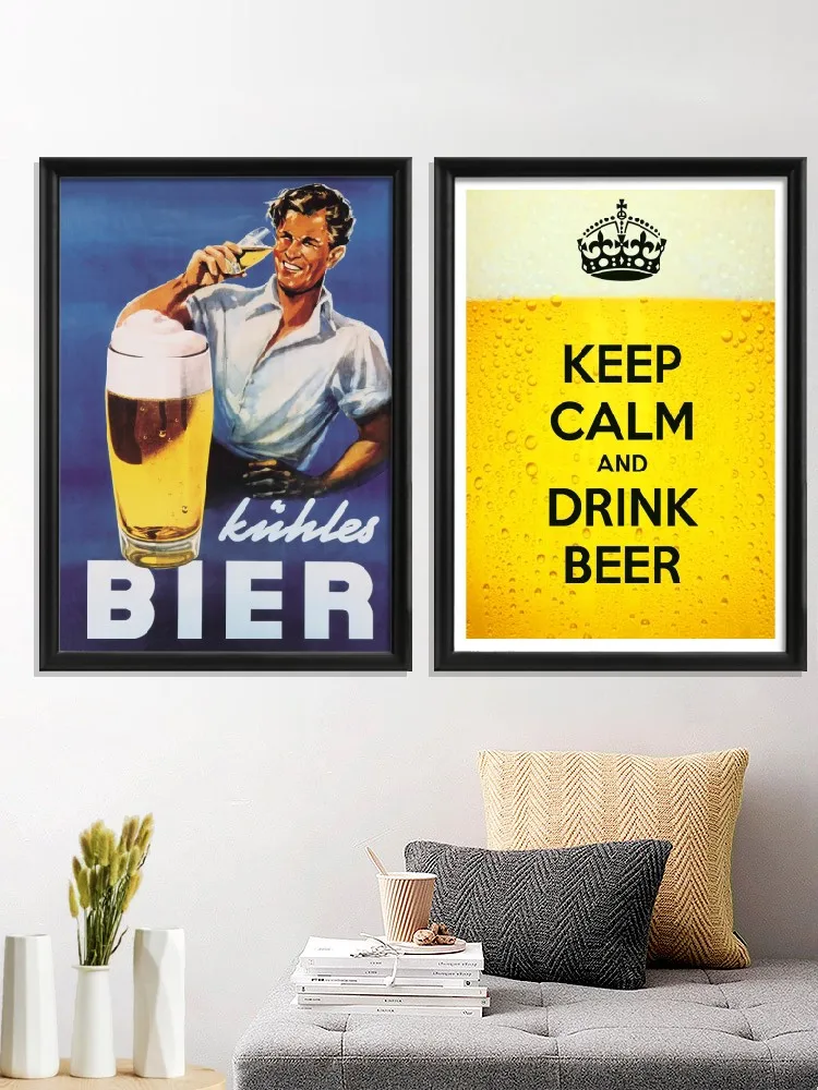 

Пиво Brewniversit письмо плакат подарок искусство шелковые принты фотодекор комната дом