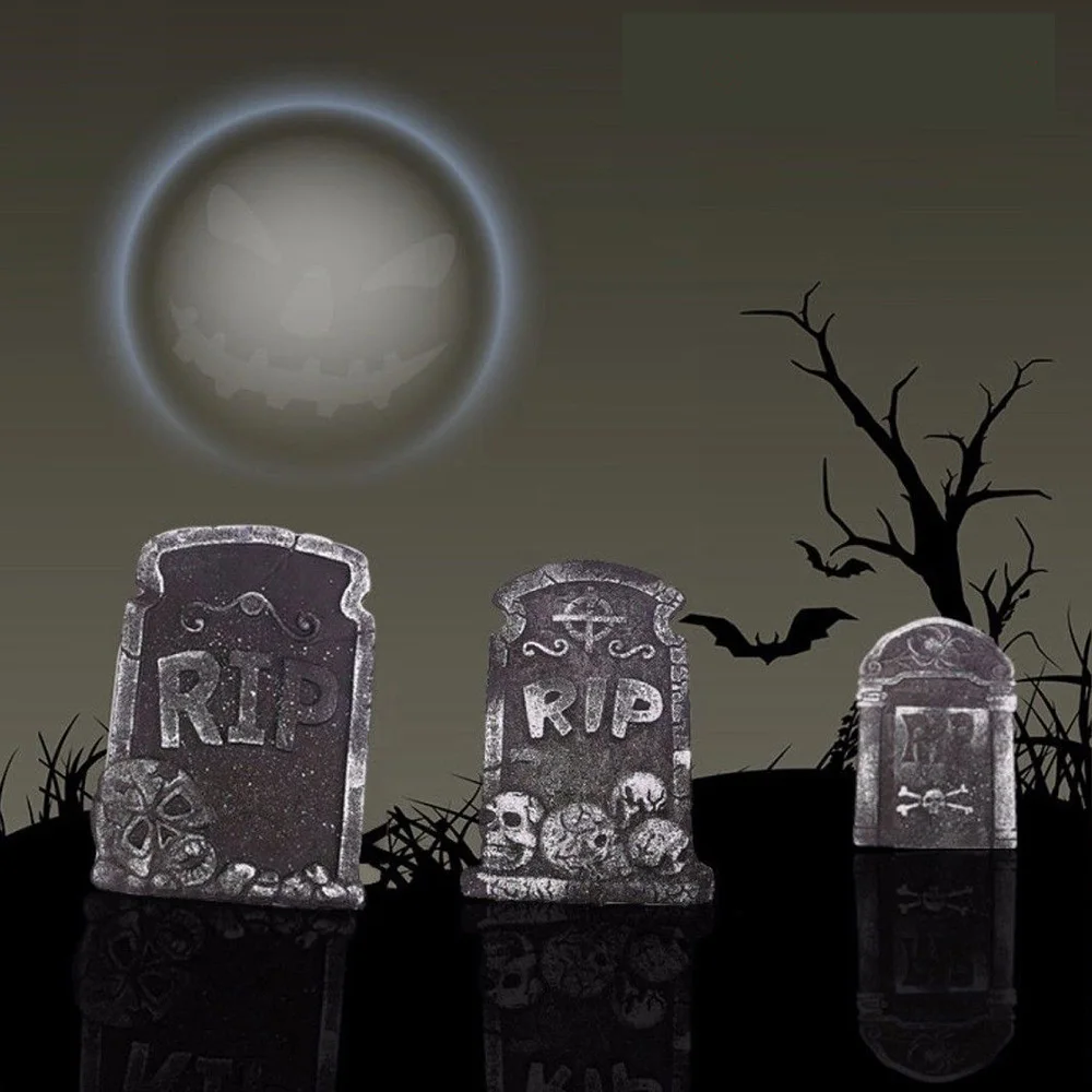 DIY декоративные надгробия Хэллоуин реквизиты дом с привидениями открытый Крытый