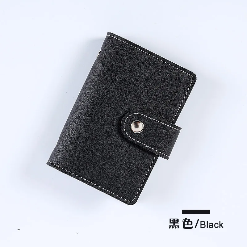 Unisex Fashion PU Leather Bank Card Bag Credit Business ID Holders Case 26Slots Wallet Portable Money Driver's License Clip | Багаж и