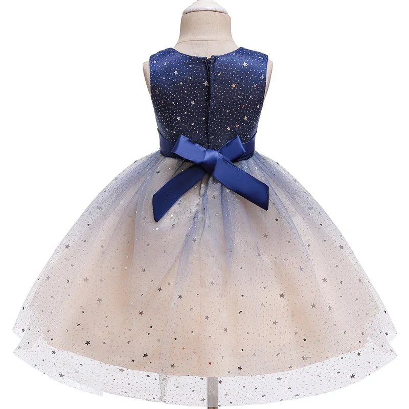 Детское платье для девочек с блестками вечерние платья принцессы вечернее