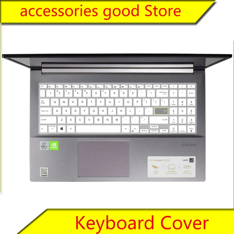 

Чехол для клавиатуры для ноутбука ASUS Vivo Book Бесстрашная 15 M5100 ноутбук 15,6 дюймов R5 R7 Пылезащитная пленка для клавиатуры