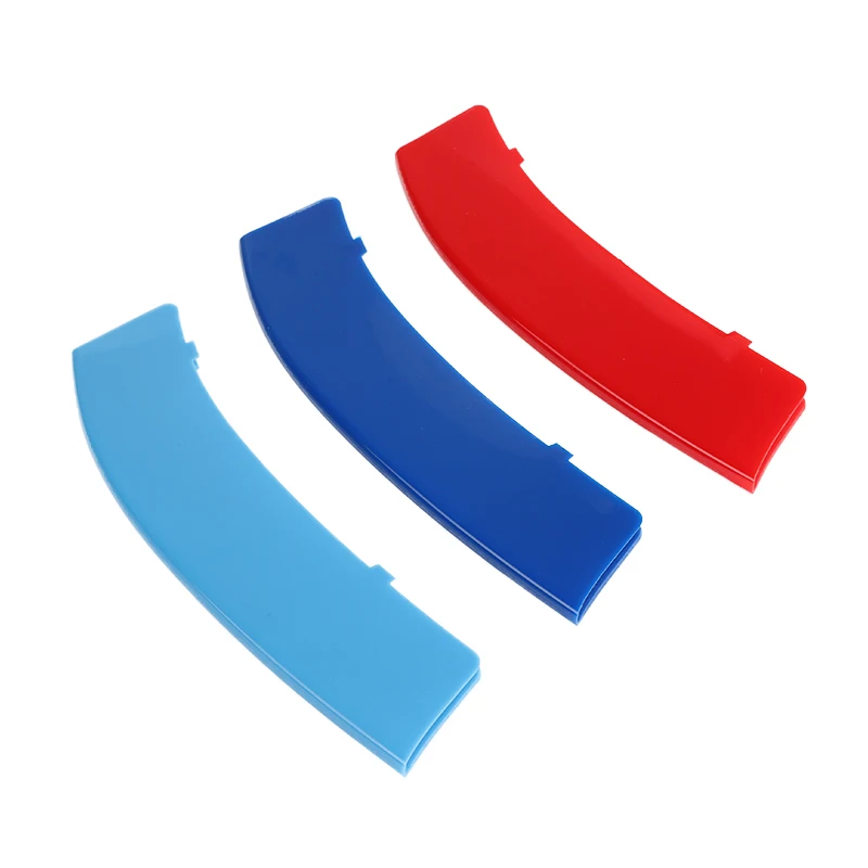 

3pcs Car 3D M Styling Front Grille Trim for BMW 4 Series F32 F33 F36 Bumper Cover Strip Strips Stickers Cover Dropship