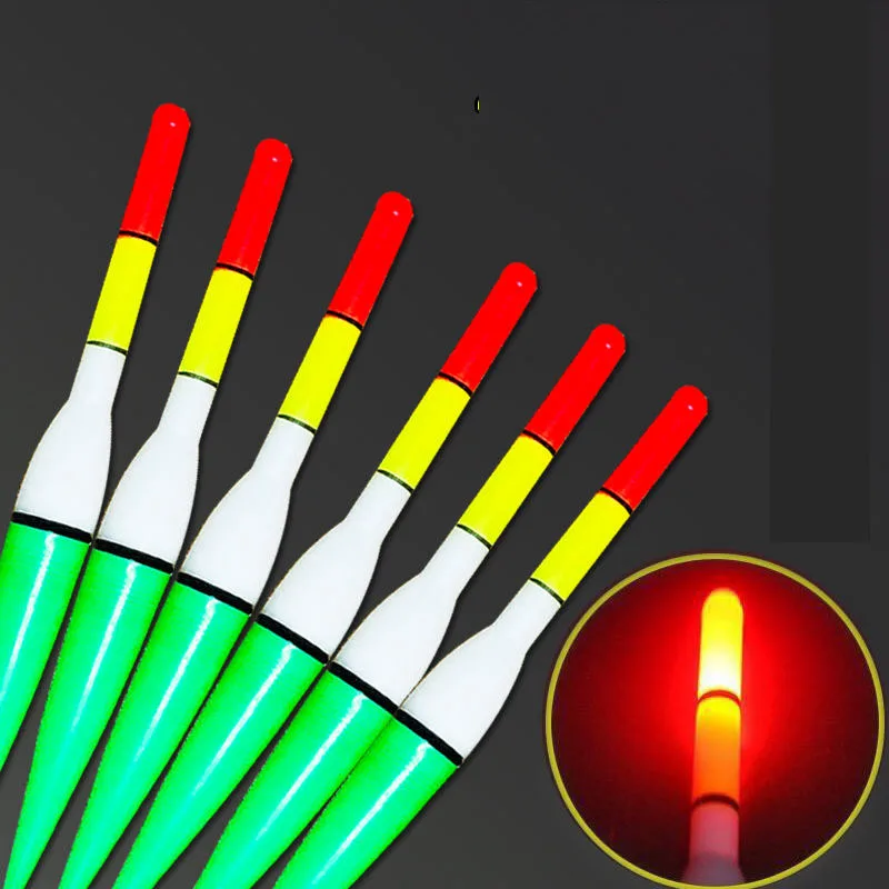 1 шт. рыбалка поплавок светодиодный Электрический светильник + Батарея глубокая