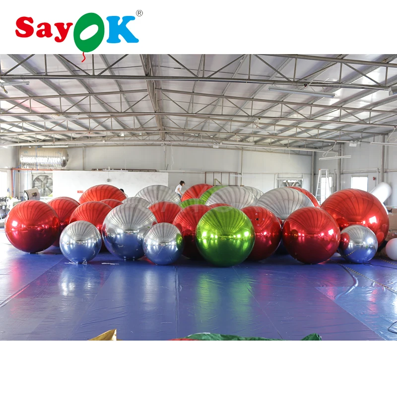 Надувные зеркальные шары из ПВХ вечерние надувные для рекламы и шоу|balloon balloon|balloon