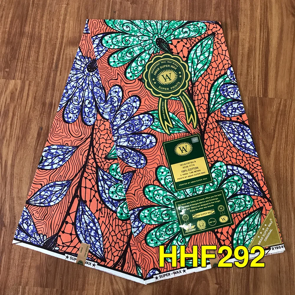 

African Fabric Wax Fabric Cotton Wax Wholesale 2021 High Quality 100% Cotton Wax African Print Fabric Tissue For wedding Dresses