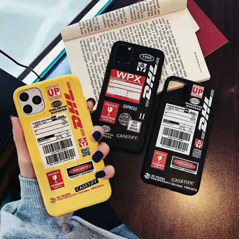 Роскошный Dhl Express для Iphone 11 Pro X Xs Max Xr 8 7 6 6s Plus матовый Силиконовый мягкий чехол