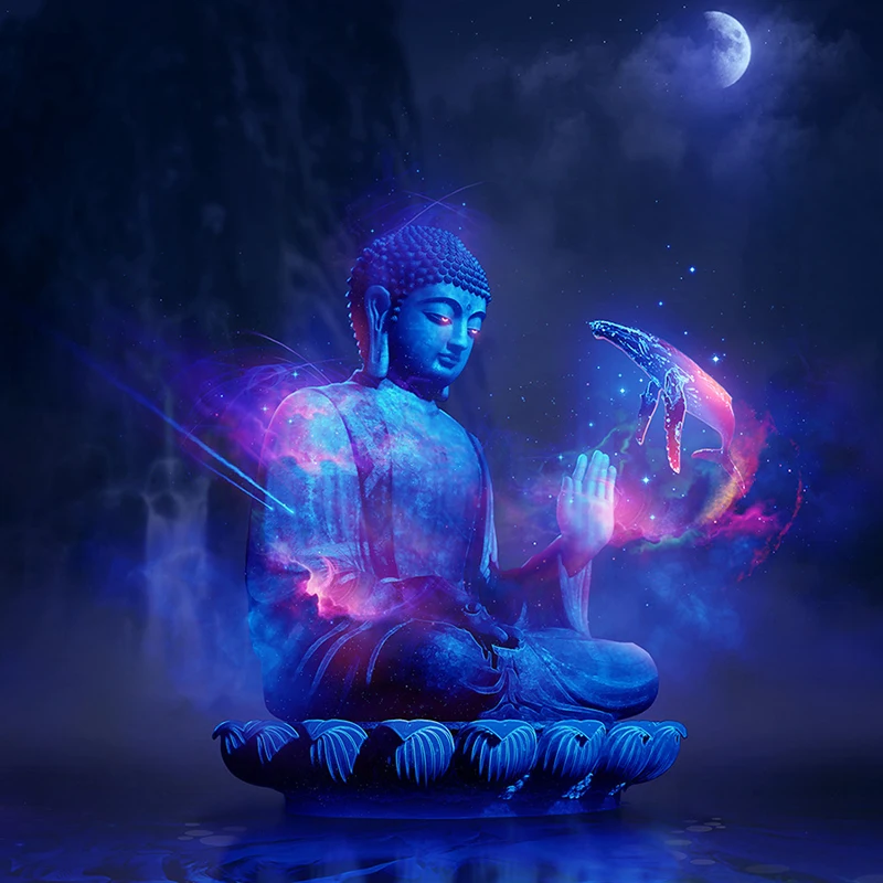 

5D Diy алмазная живопись Полный Круглый дрель крестиком Будды & КИТ Алмазная мозаика Стразы Вышивка продажи религиозные